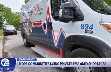 Metro Detroit communities turn to private ambulance companies amid rising 911 calls and staffing shortages
