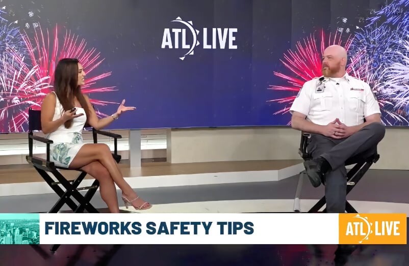 Tim Mason Shares Fourth of July Safety Tips on ATL Live