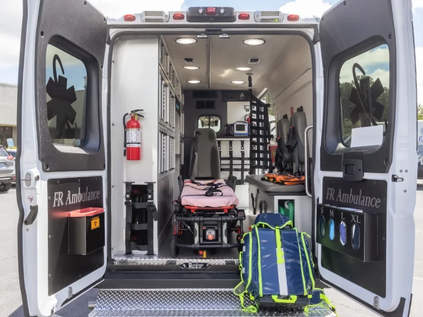 Advanced Life Support Fleet Equipped for Critical Care Transports (CCTs)